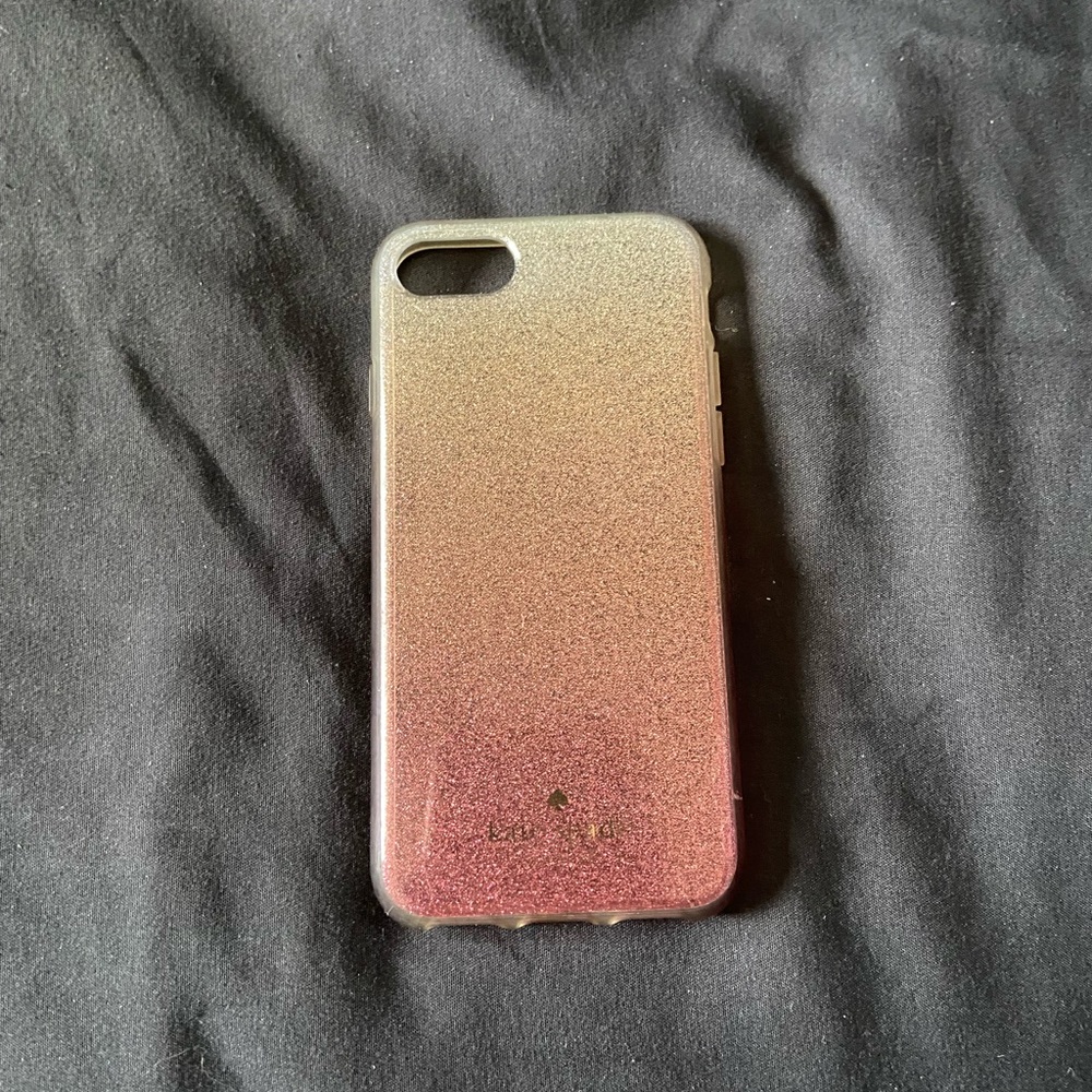 Kate spade glitter phone case